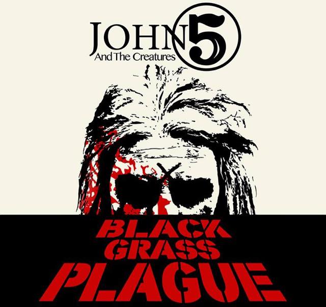 Black Grass Logo - Rob Zombie Guitarist John 5 Releases New Song Music Video “Black
