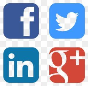 Facebook LinkedIn Logo - Facebook Twitter Google Plus Linkedin Logo Png Download