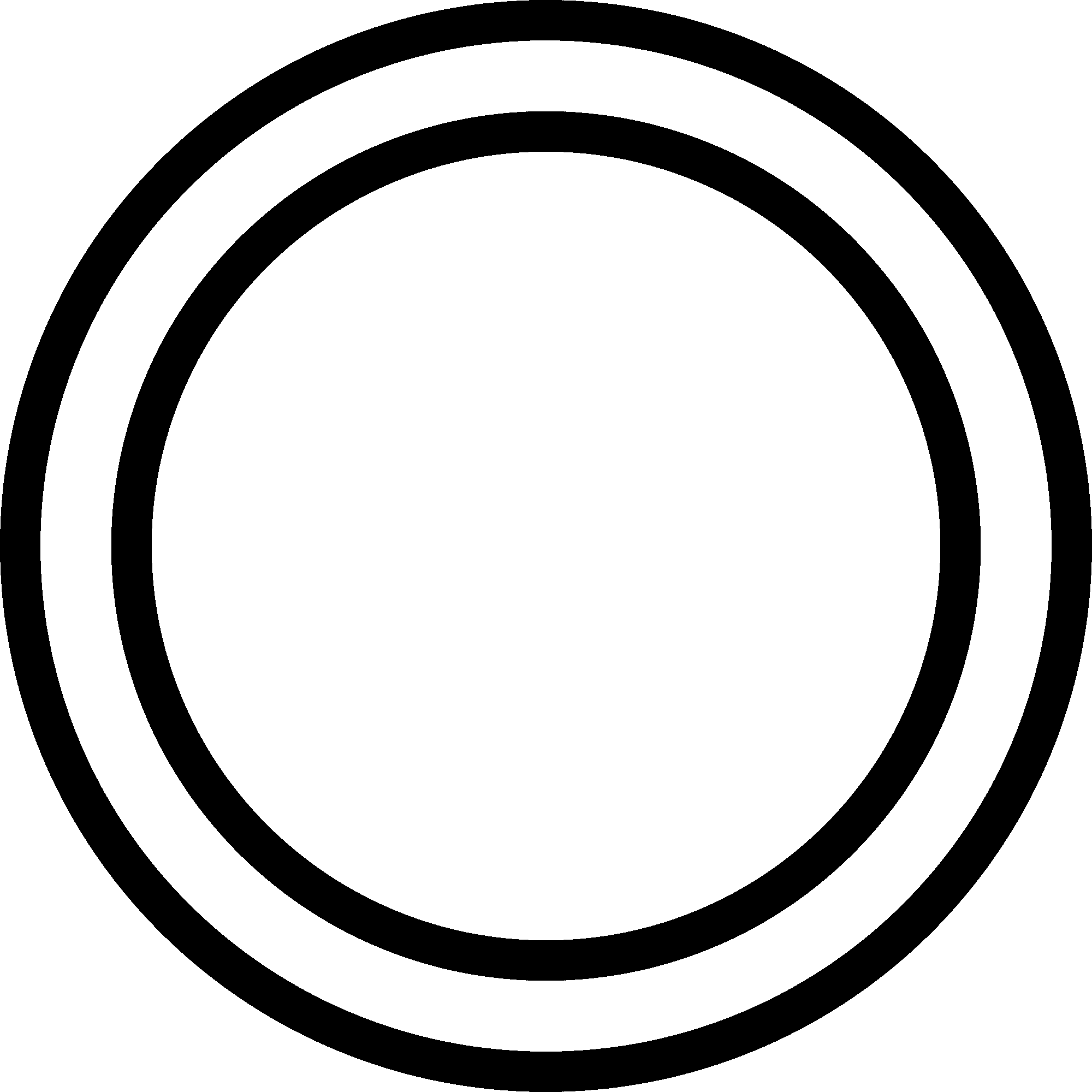 Double Circle Logo Clip Art