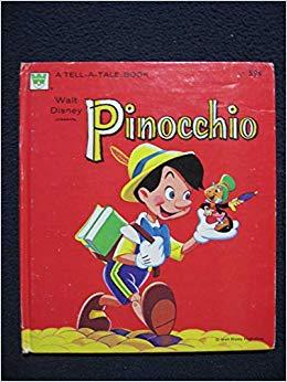 Pinocchio Walt Disney Presents Logo - Walt Disney Presents Pinocchio A Tell-A-Tale Book: Amazon.com: Books