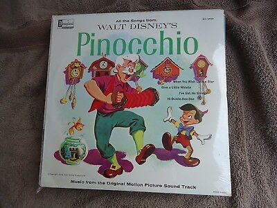 Pinocchio Walt Disney Presents Logo - WALT DISNEY PRESENTS - All The Songs From Pinocchio - Vinyl Lp ...