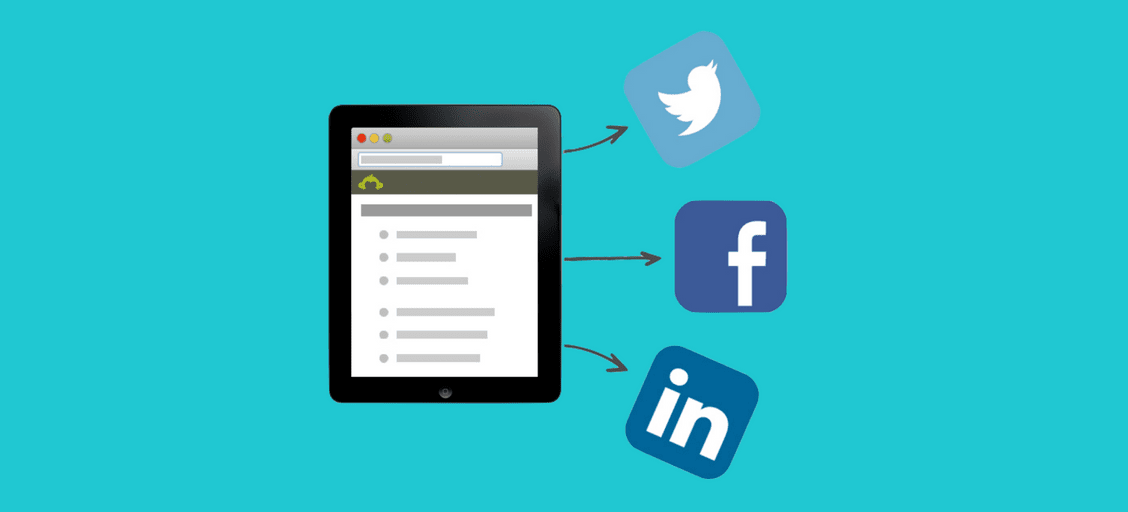 Facebook LinkedIn Logo - How to make your surveys social with LinkedIn and Facebook ...