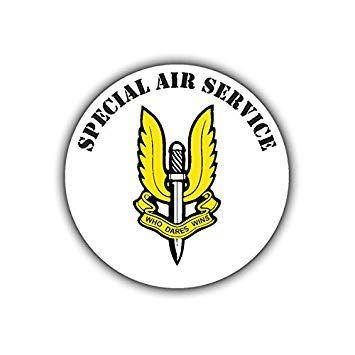 Special Air Service Logo - Sticker SAS Special Air Service SAS British Special Unit Army Logo