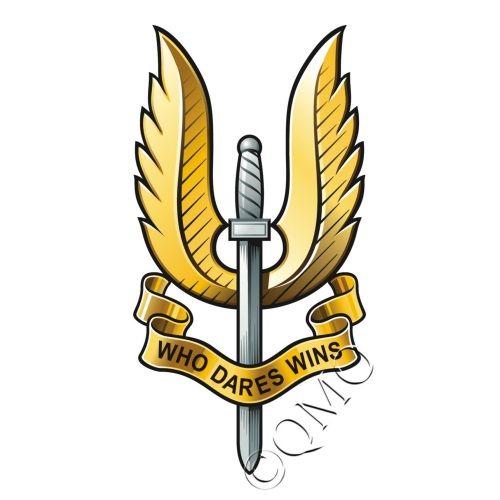 Special Air Service Logo - SAS Special Air Service Logo / Crest Sticker