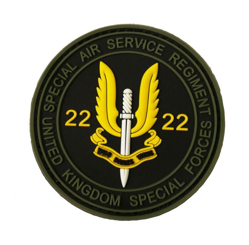 Special Air Service Logo - United Kingdom Morale SAS S.A.S. Patch Military British Special Air