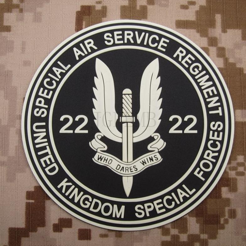 Special Air Service Logo - Luminous UK Special Air Service S.A.S WHO DARES WINS Tactics Morale