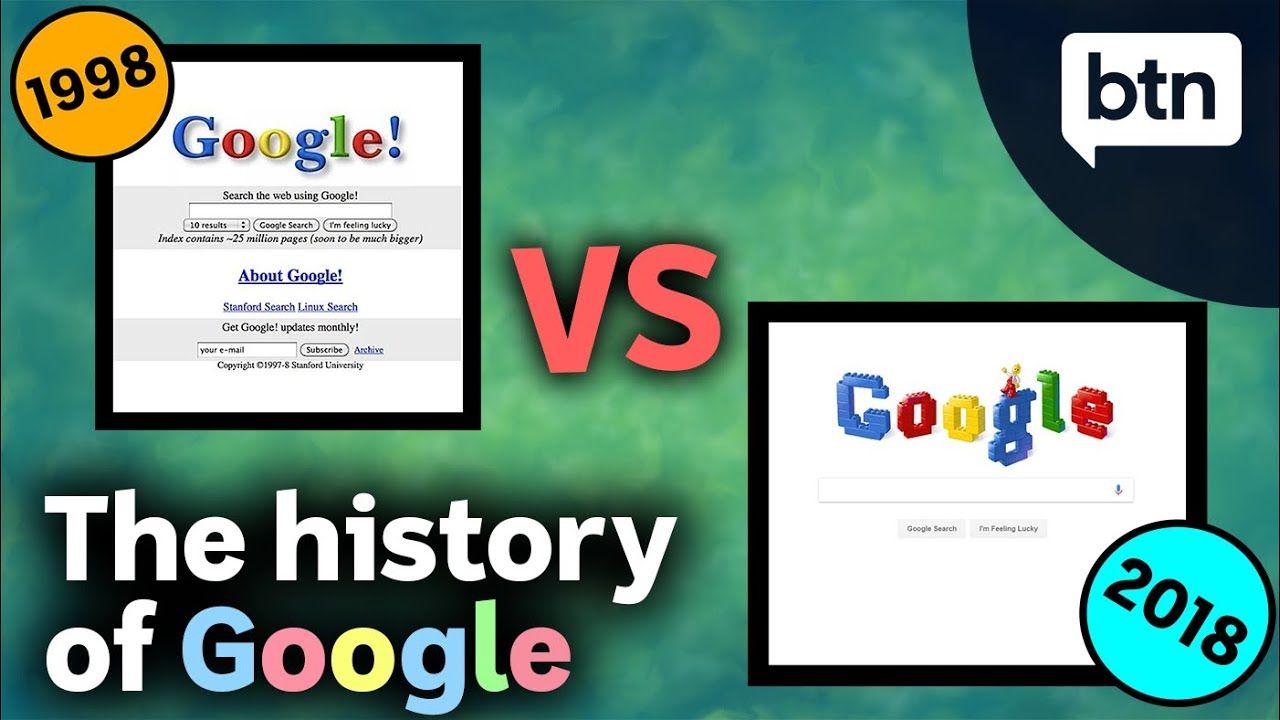 Green Search Engine Logo - The History of Google & How Search Engines Work - Behind the News ...