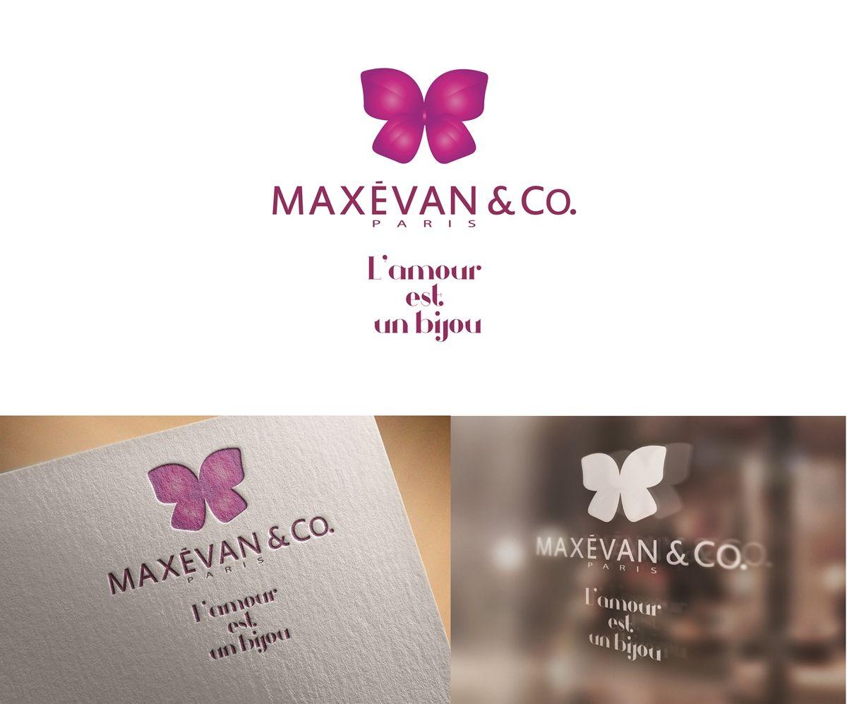Butterfly with Cross Logo - Feminine, Modern, It Company Logo Design for no need text editing