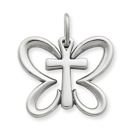 Butterfly with Cross Logo - Renewal of Life Cross - James Avery