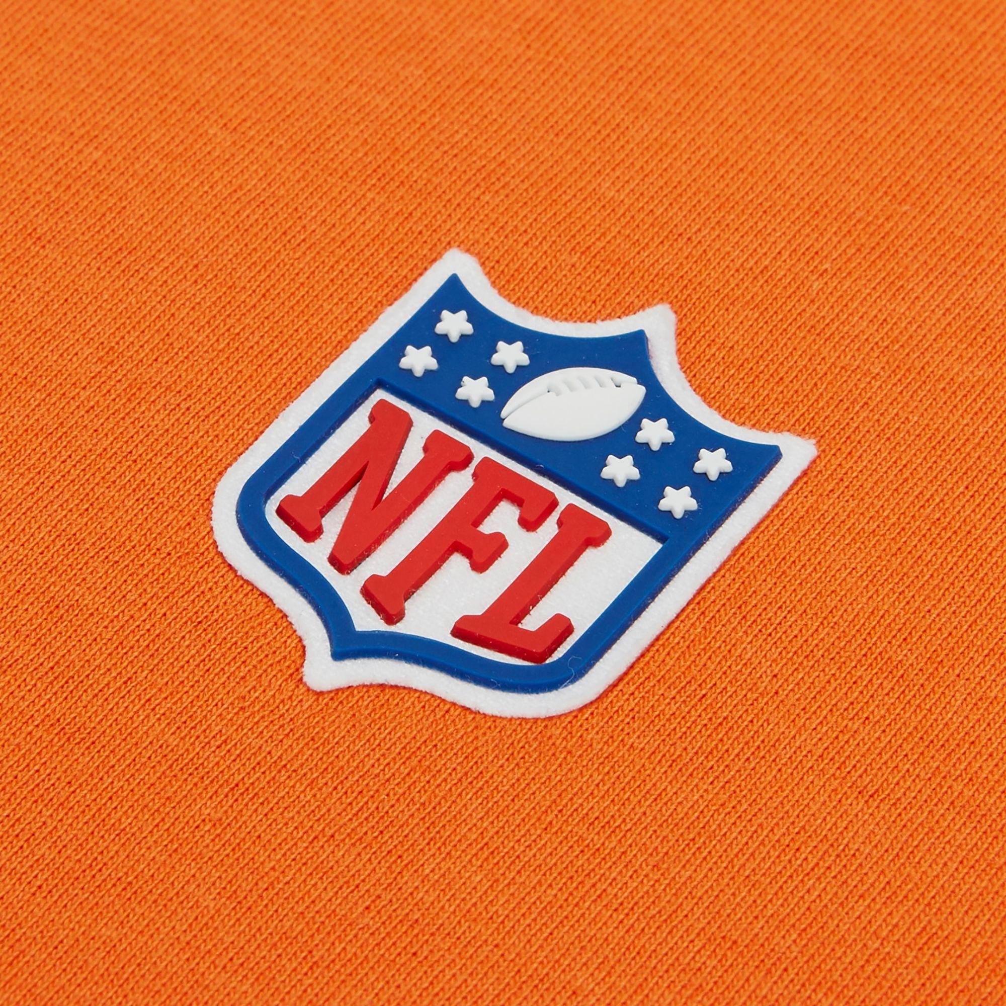 Blue and Orange Team Logo - NFL Denver Broncos Team Logo Core T Shirt Orange Mens | eBay