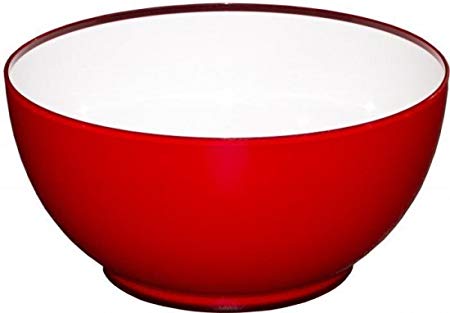 Red and White Bowl Logo - Wham Alfresco Large Bowl Red/White: Amazon.co.uk: Kitchen & Home