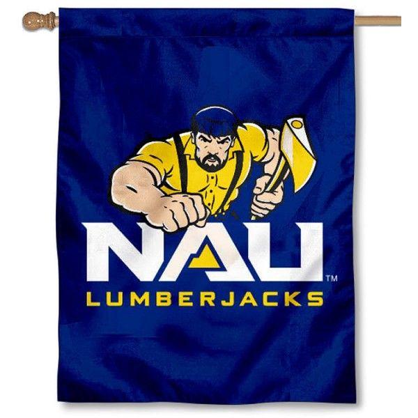 Nau Lumberjacks Logo - NAU Lumberjacks Logo House Flag your NAU Lumberjacks Logo House Flag ...