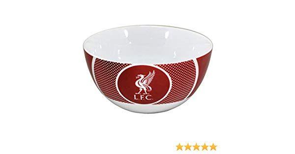 Red and White Bowl Logo - Liverpool F.C. Breakfast Bowl: Amazon.co.uk: Sports & Outdoors