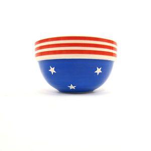 Red and White Bowl Logo - IQ Accessories Red White Blue Bowl | eBay