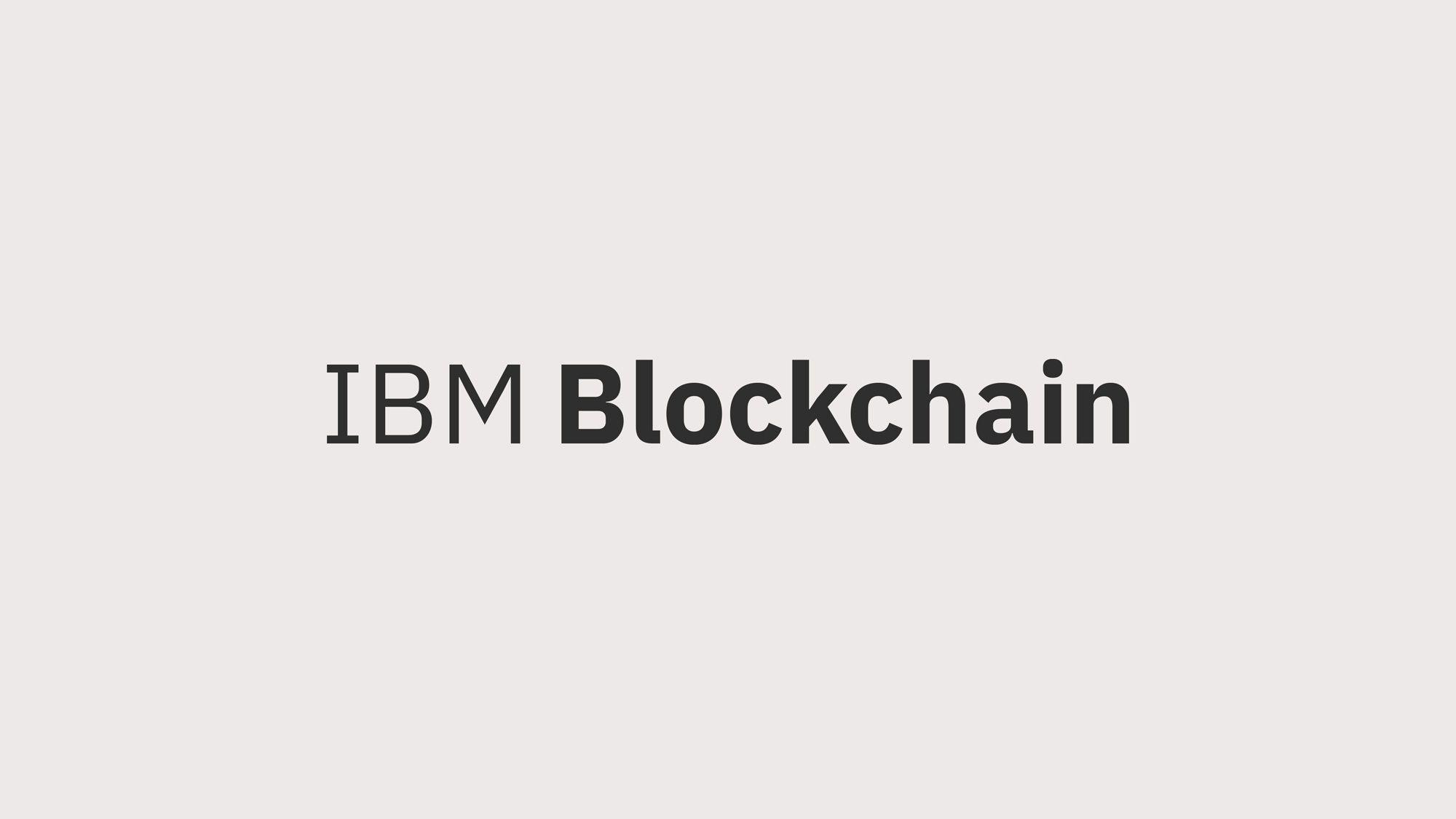 ibm blockchain logo