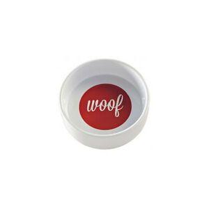 Red and White Bowl Logo - Rayware Mason Cash Woof Bowl White & Red 15 X5cm 5010853211244 | eBay