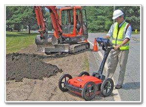 GSSI Ground Penetrating Radar Logo - Ground Penetrating Radar to Detect Utility Duct Banks - Western WA