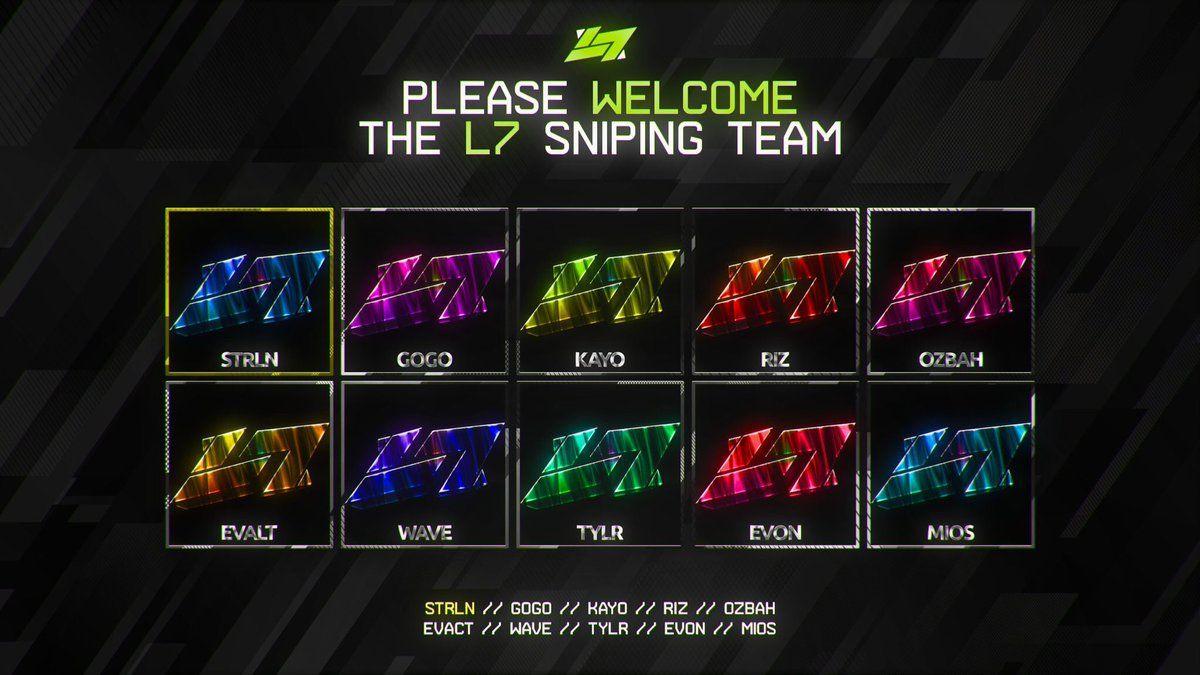 Lucky 7 Sniping Logo - Lucky7Gaming™ on Twitter: 
