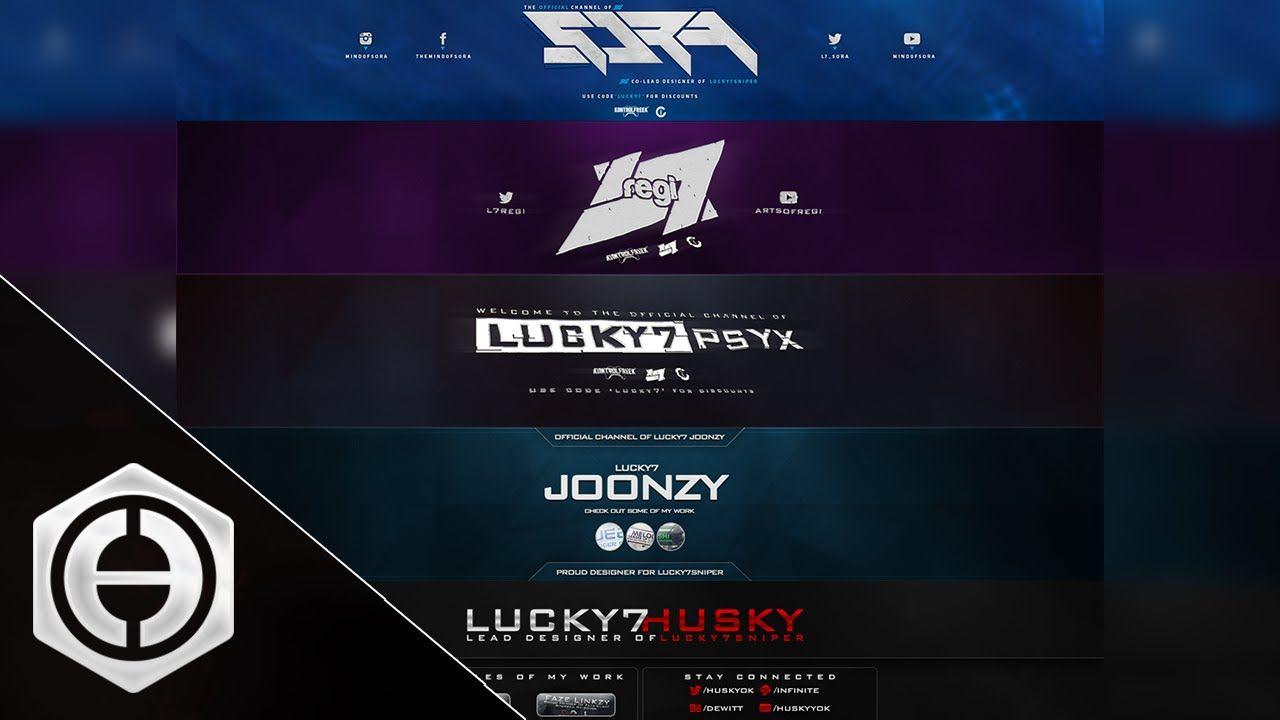Lucky 7 Sniping Logo - The Lucky7 Collection | Speedart #7 (JOINED L7!) - YouTube