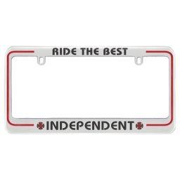 White Cross in Red Rectangle Logo - Independent Trucks: Red White Cross Banner 45in X 45in