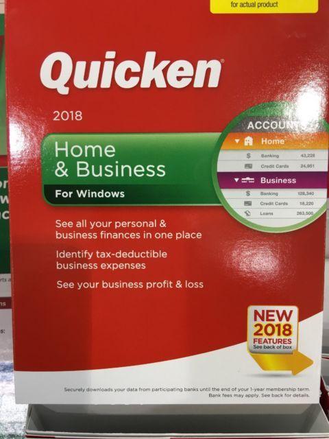 Quicken Credit Card Logo - Quicken Home & Business 2018 Windows Finance Budget Download or CD ...