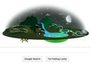 Google Earth Day Logo - Google Doodles For Earth Day