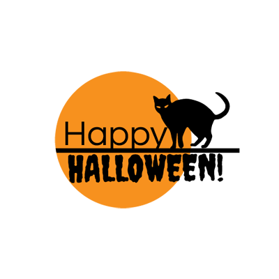Halloween Logo - Black Cat Halloween Logo Maker