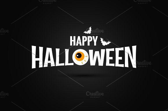 Halloween Logo - Happy Halloween logo Illustrations Creative Market