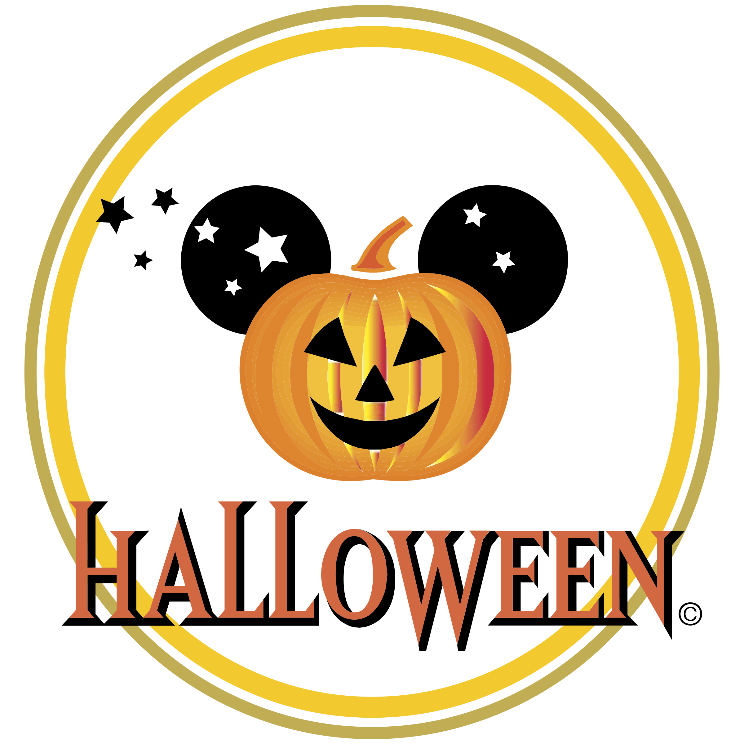 Download Free Halloween Logo Logodix PSD Mockup Template