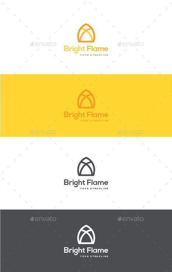 Modern Flame Logo - A modern flame style logo template. ? AI, EPS10 & PDF formats ? CMYK