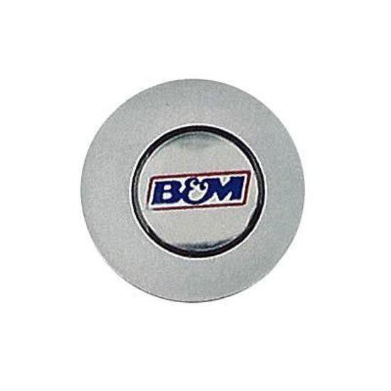 B&M Shifters Logo - B&M SHIFTER KNOB WHITE PRO STICK LOGO BM46110&M Racing