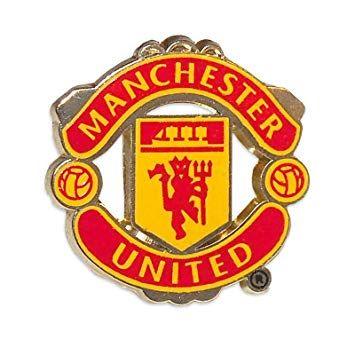 Pin Logo - Manchester United Pin Logo: Amazon.co.uk: Sports & Outdoors