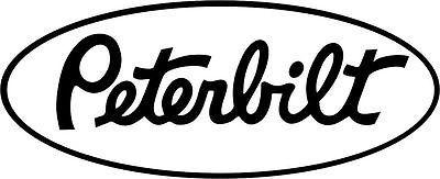 Peterbilt Truck Logo - PETERBILT LOGO HIGH Quality Vinyl Decal Sticker Car Window Wall Semi