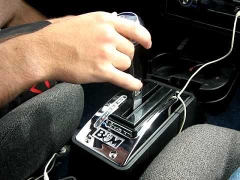 B&M Shifters Logo - B&M Quicksilver Shifter in my 1978 Monte Carlo - YouTube