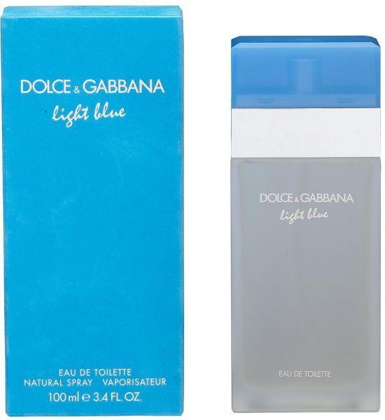 Light Blue Dubai Logo - Light Blue by Dolce & Gabbana for Women de Toilette, 100 ml