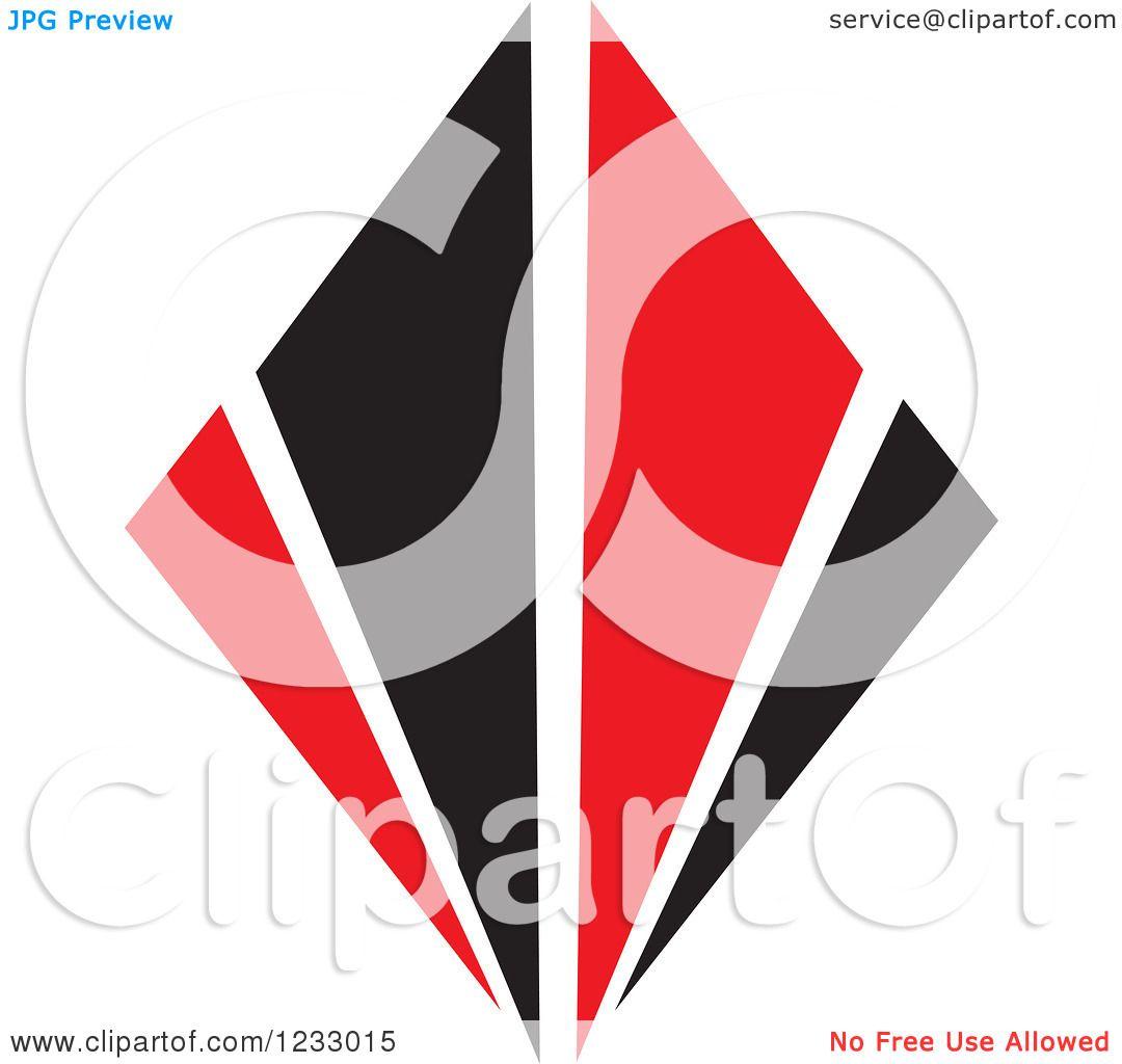 Red and Black Diamond Logo - Red diamond Logos