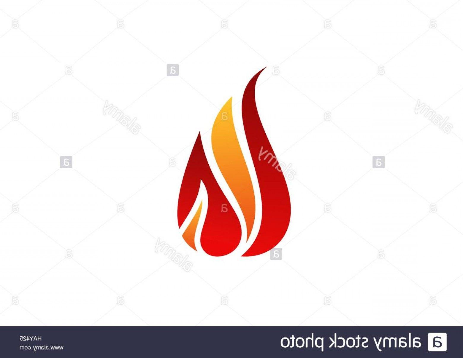 Modern Flame Logo - Fire Flame Logo Hot Fire Symbol Icon Vector Design