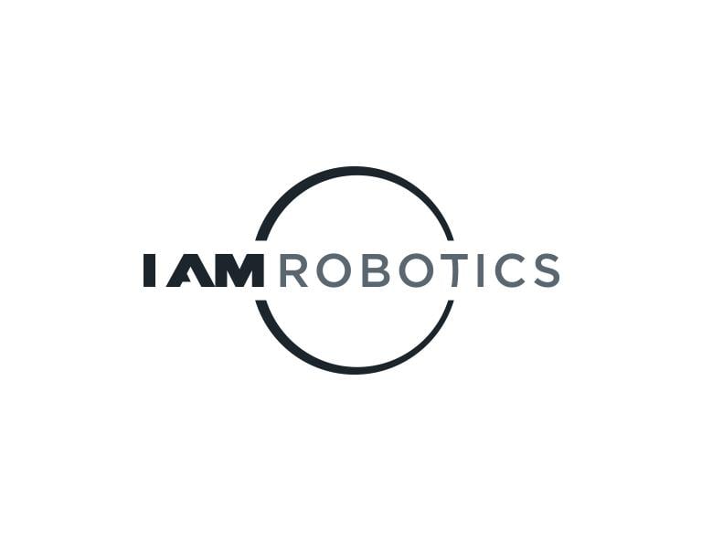 White Robot Logo - IAM Robotics Launches Fully Autonomous Mobile Picking Robot