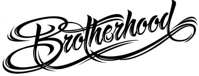 Brotherhood Logo - Brotherhood logo. Typography. Tatuaggi and Idee per
