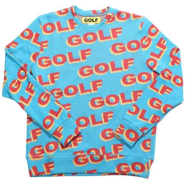 Blue and Red Golf Logo - WTB 3D Logo Blue Yellow Red sweater