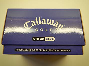 Blue and Red Golf Logo - Callaway CTU 30 Red Golf Balls - Hazeltine National Golf Course Logo ...
