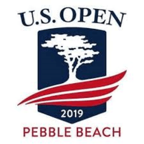 Blue and Red Golf Logo - 2019 U.S. Open (golf)