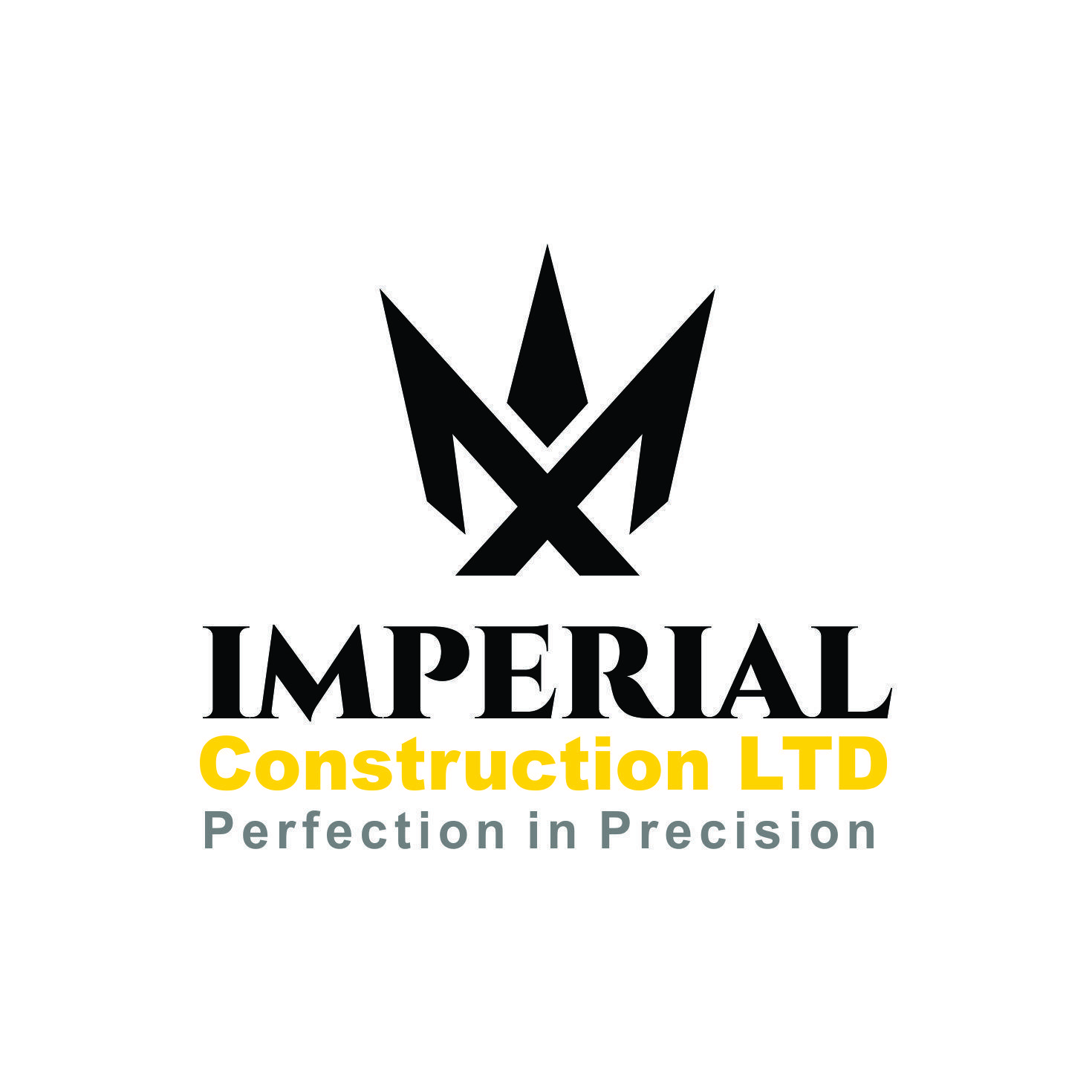 Imperial Logo - Modern, Professional, Construction Logo Design for Imperial