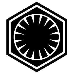 Imperail Logo - The First Order Galactic Empire Imperial Logo Vinyl Sticker Car Decal