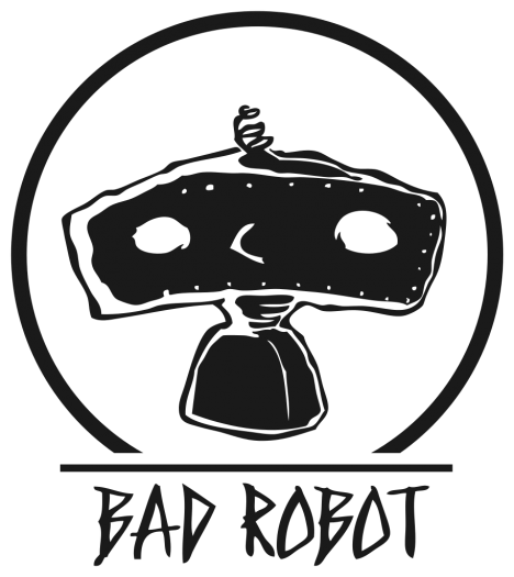 White Robot Logo - Bad Robot Logo. Tattoo. Robot logo, Robot, Logos