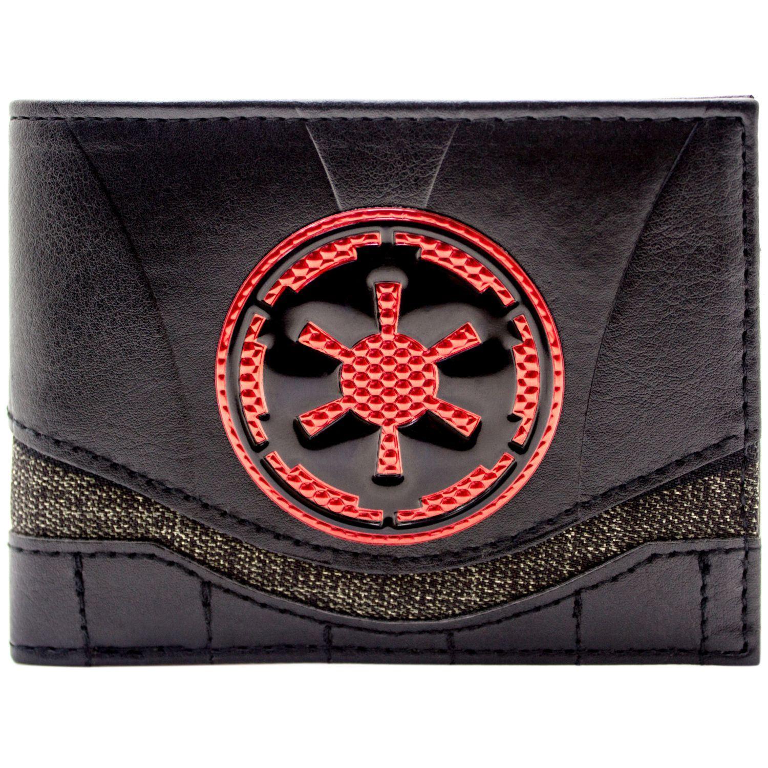 Imperial Logo - NEW OFFICIAL STAR WARS RED IMPERIAL LOGO RED ID & CARD BI FOLD