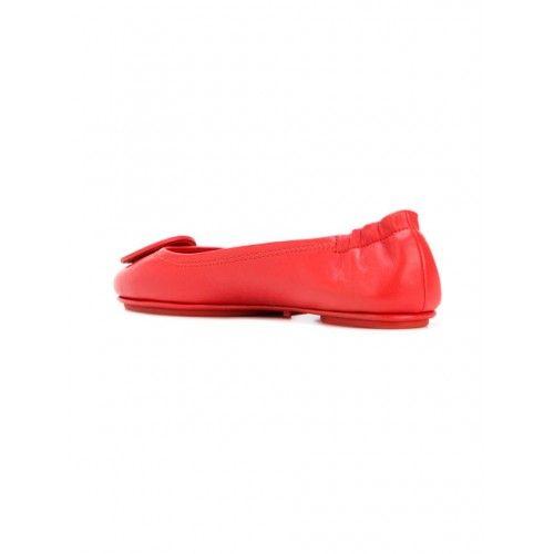 Poppy Shoes Logo - New Tory Burch logo ballerina shoes 51158251 POPPY ORANGE Women's