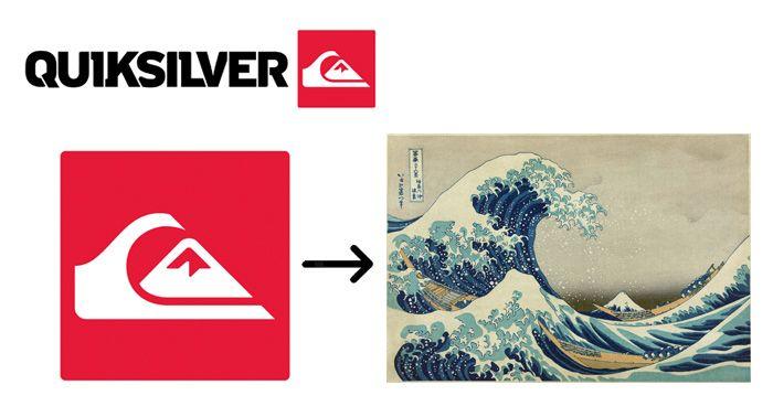 The Quiksilver Logo - 16 Secret Messages Hidden In Famous Logos You Probably Didn't Know ...