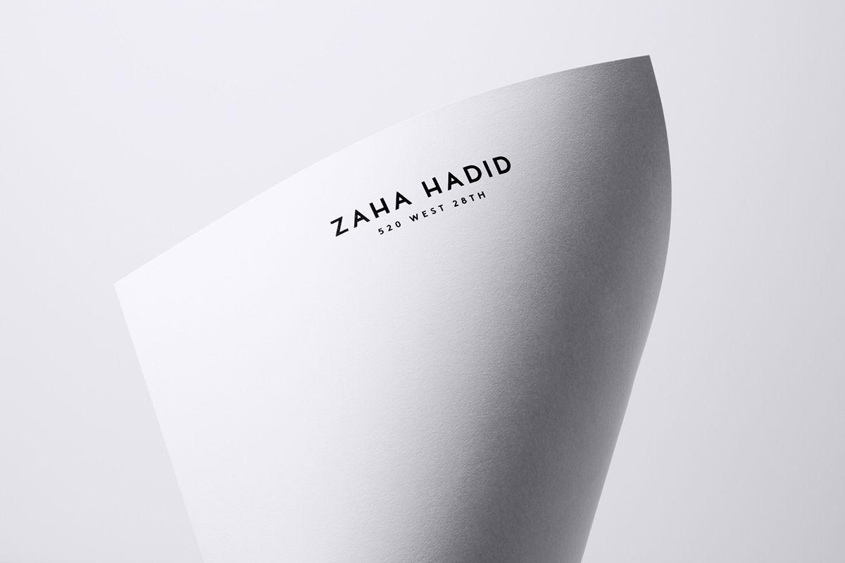 Zaha Hadid Logo - Zaha Hadid – 520 W 28th on Behance