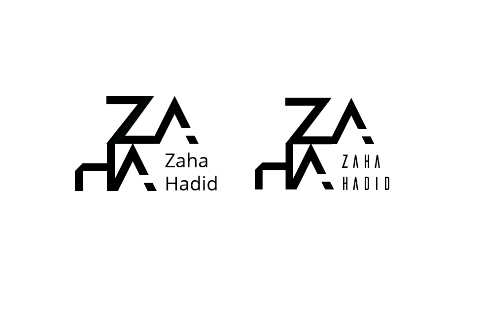 Zaha Hadid Logo - Paint